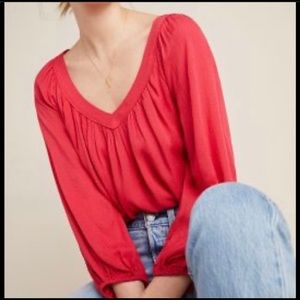 NWT Anthropologie Maeve Boswell blouse